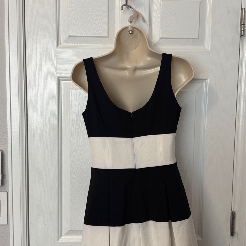 Lauren by Ralph Lauren black-and-white stripe dress - Picture 4 of 5